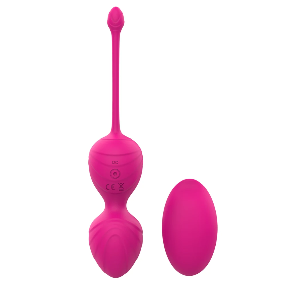 Remote Control Wireless Kegel Ball  Exercise Weights Waterproof Balls Medical Grade Silicone for Women