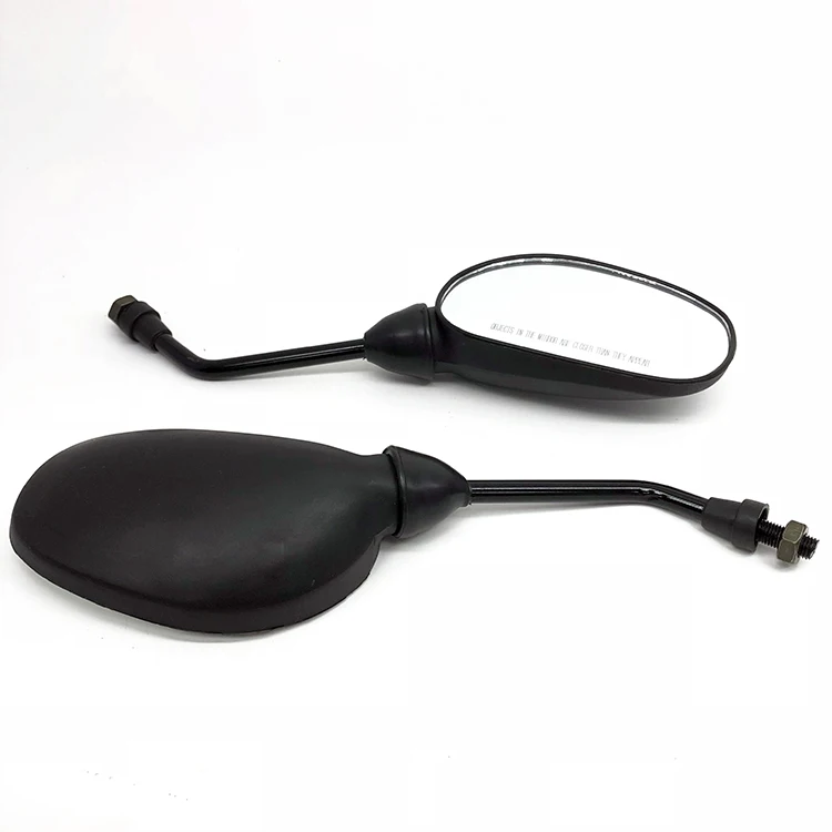 JPMotor универсальное боковое зеркало мотоцикла прозрачное стекло пластиковое зеркало заднего вида мотоцикла