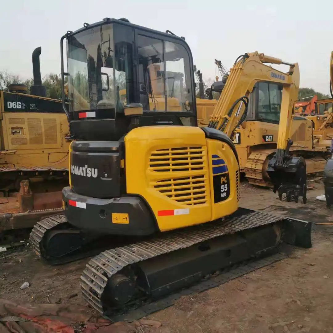 Сельскохозяйственная техника б/у мини-экскаватор Komatsu PC55 экскаватор PC55mr сделано