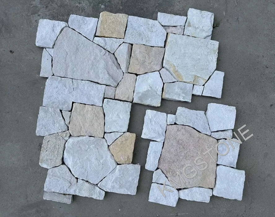 Modern Design Loose Flagstone Slate Stone Natural Surface Finish Block and Tile for Exterior Rock & Rock Garden