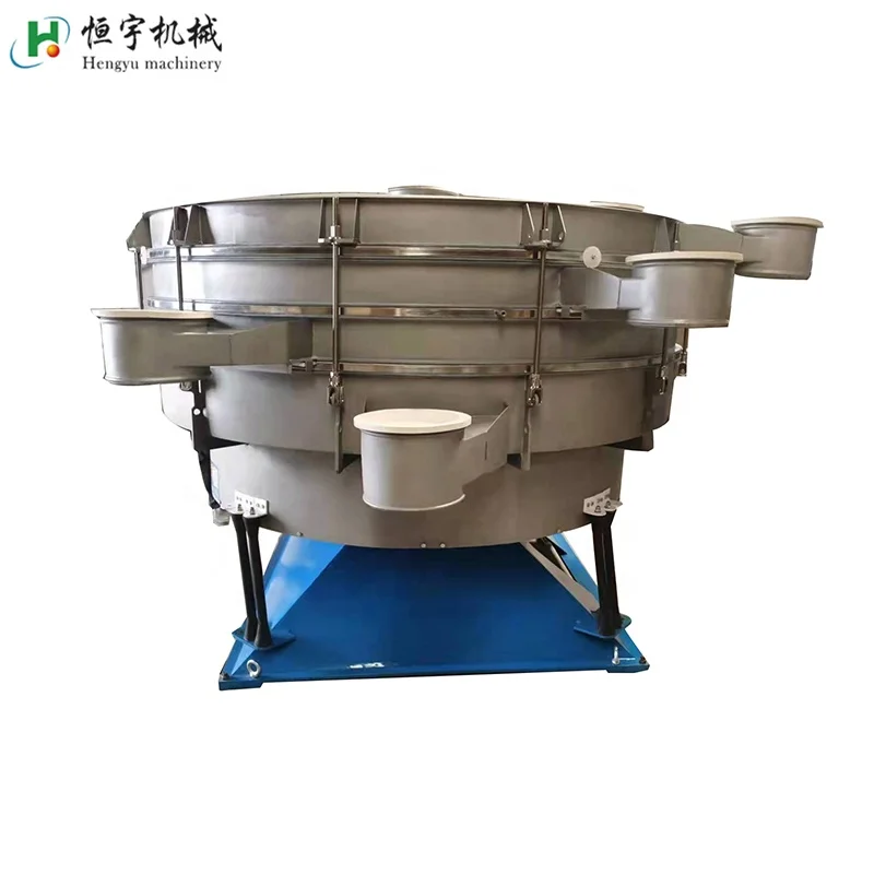 Plastic powder Carbon Black Powder Battery material Lithium nickel cobalt manganate Sieve Round Tumbler Vibrating Screen
