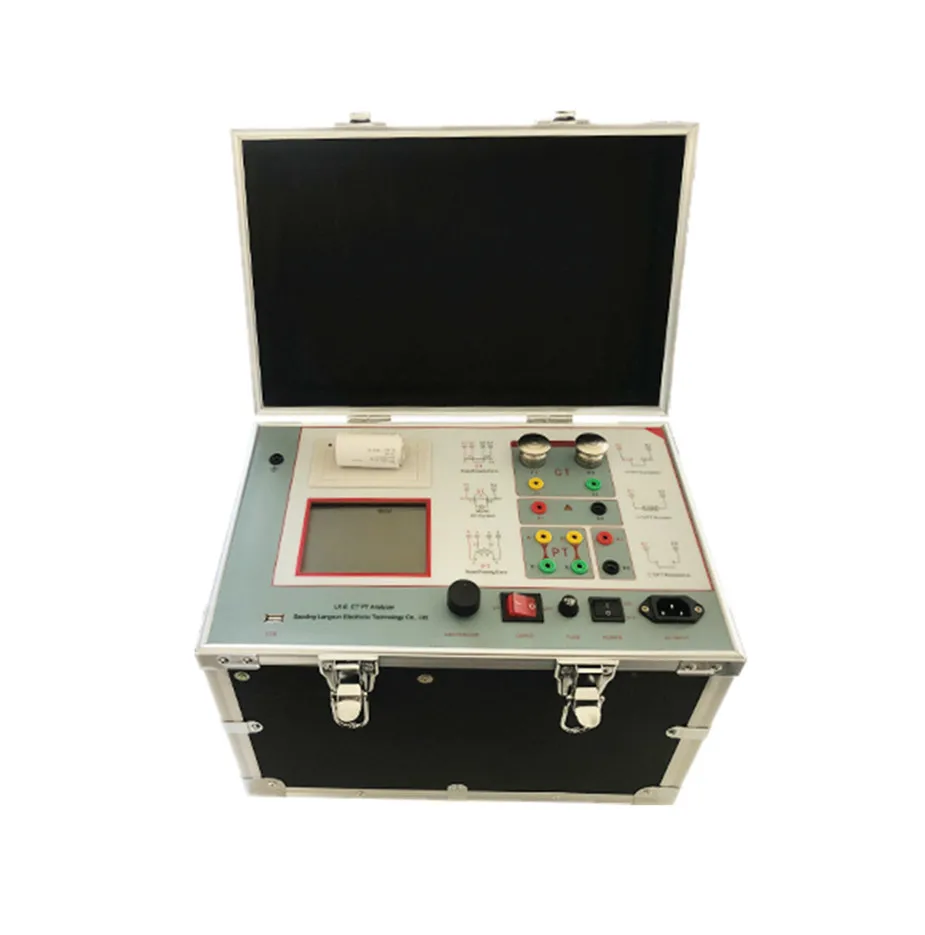 high measurement voltage portable Current Transformer PT CT tester current transformer analyser ct pt analyzer