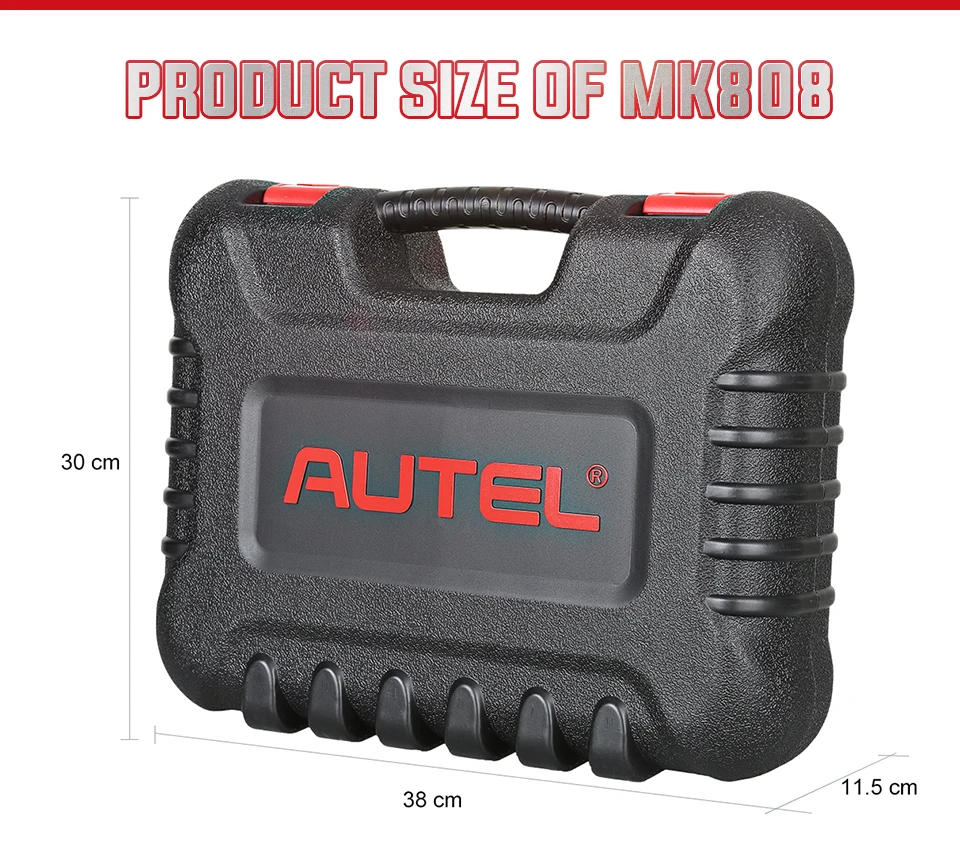 professional Autel MK808 808 MaxiCOM MK808TS OBD2 diagnostic tool full system car diagnsis scanner machine
