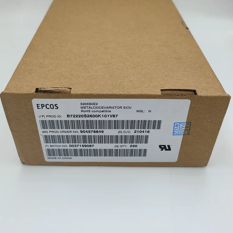 TDK EPCOS B72220S2600K101 S20K60E2 20D101K  metal oxide varistor resistors