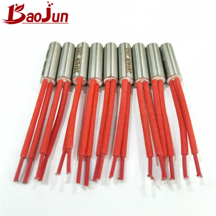 8mm Low Density Electric Cartridge Rod Heater For Plastic Machine