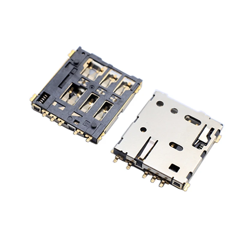 Nano Разъем для карты памяти 8pin H1.68 нажимной стильный P/N (102314042)