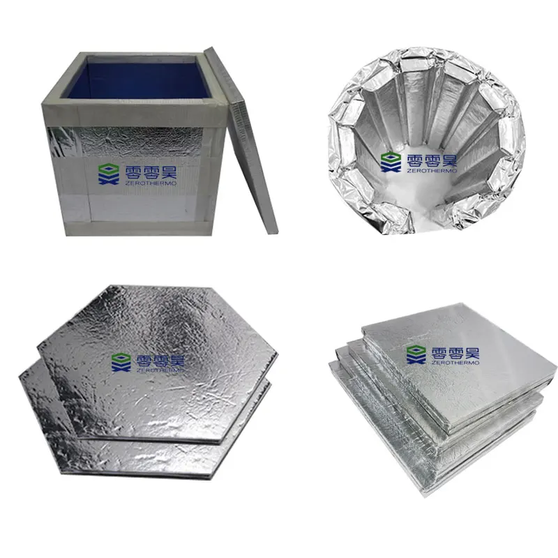 Chinese factory fumed silica core material vacuum insulation panel supplier for cold chain vaccine medical packaging box