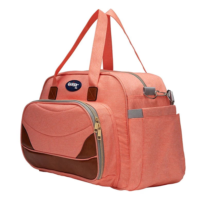 Wholesale Baby Diaper Caddy Organizer Mommy Nappy Bag Custom Luxury Diaper Bags Baby Tote Mommy Bag