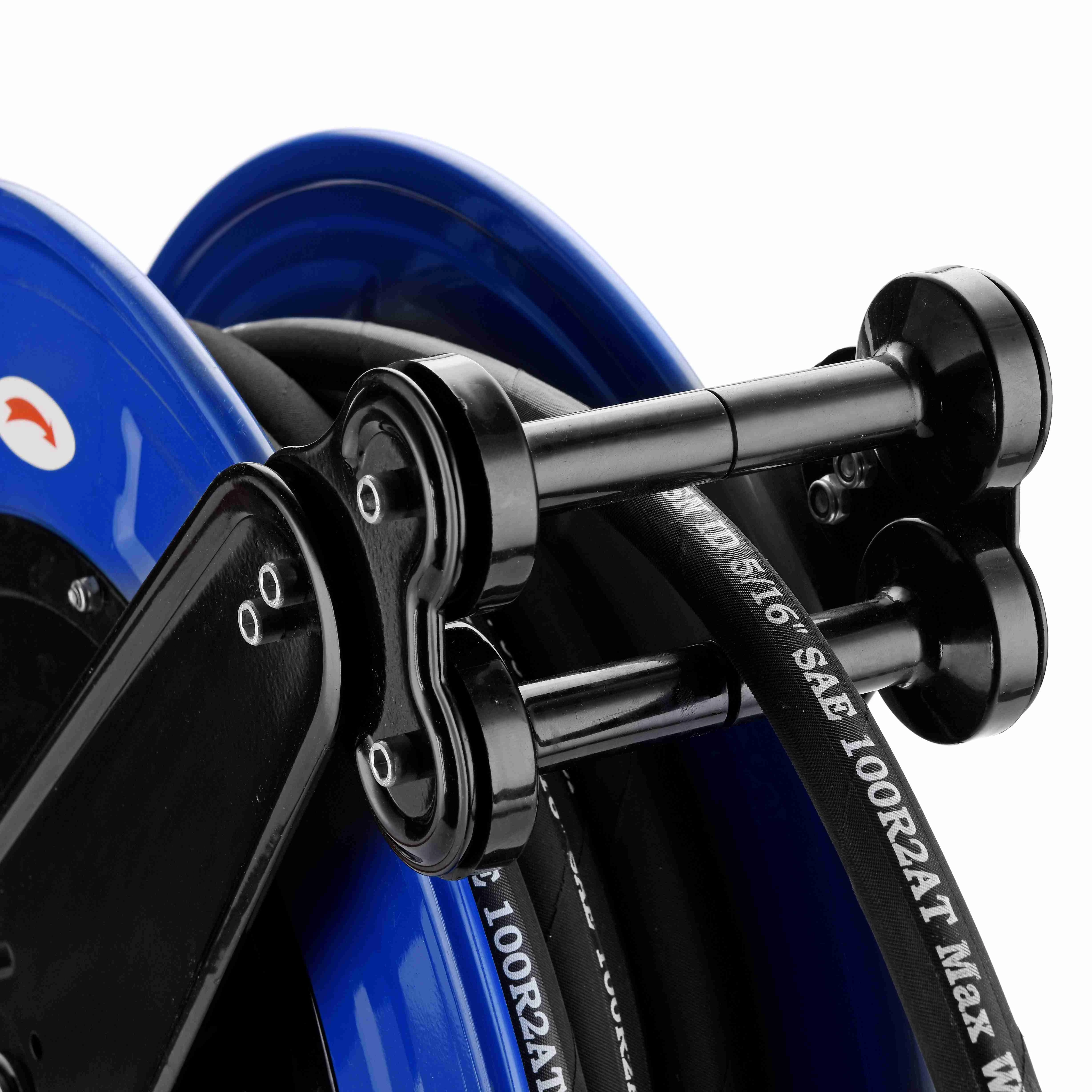 Retractable combination empty hoses reel for car wash mounted water 20m