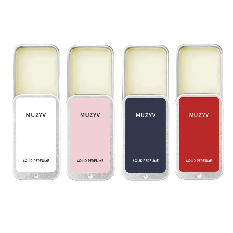 Custom Solid Perfume Portable Pocket Balm Perfume Perfect for Travel Use Natural Fragrance Perfume for Men &Wome