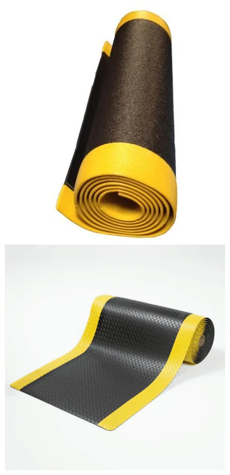 ESD Anti -fatigue PVC Floor Mats Industrial Rubber Anti Fatigue Floor Mat