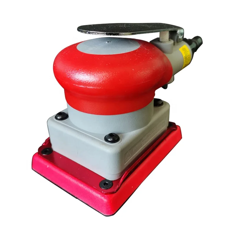 75/100mm pneumatic sanding machine square car paint surface beauty polishing sandpaper machine
