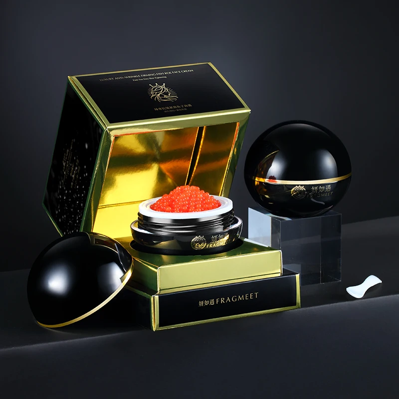 OEM Whitening Moisturizing Face Cream Anti-Aging Anti-Wrinkle Skin Lifting Capsule Serum Caviar Capsules Cream Serum Skin Care