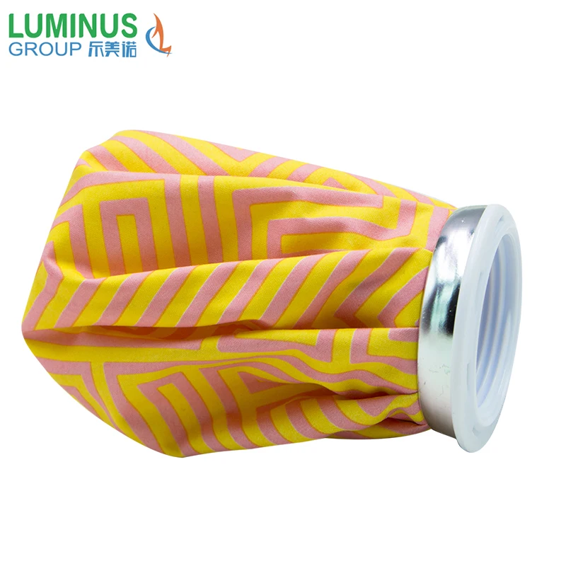 9inch stripe printing medical cooler ice bags pack