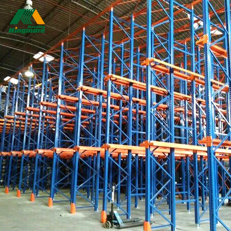 industrial heavy duty RAL system warehouse steel heavy duty drive in pallet rack