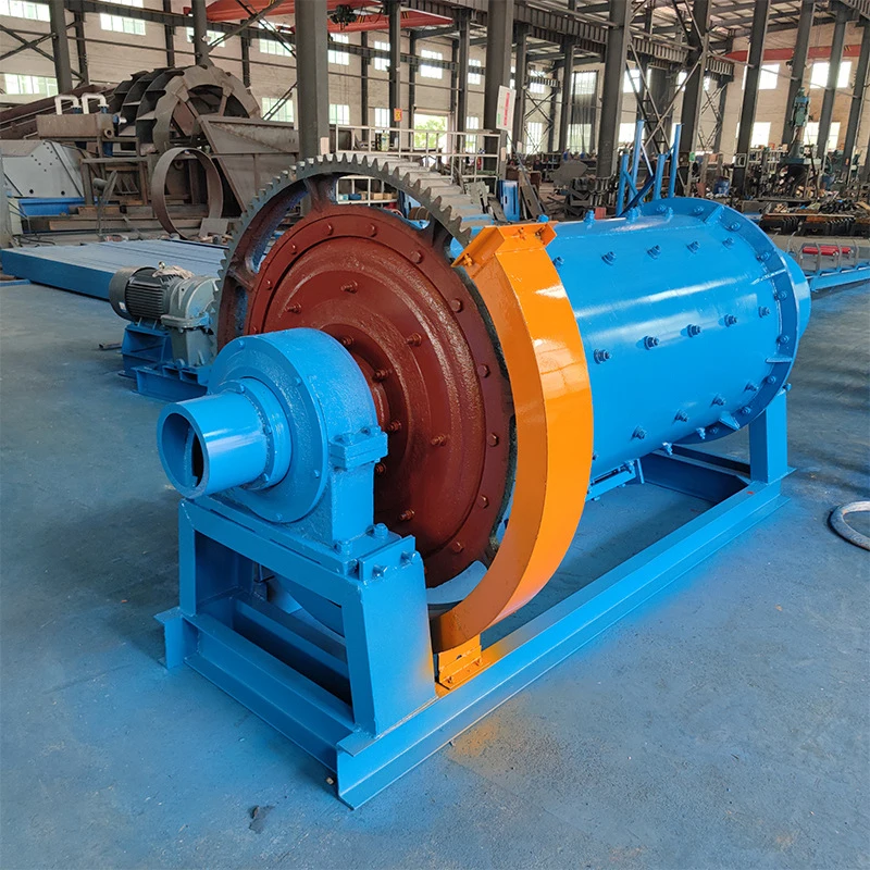 Automatic Sand making machine Drum type ball mill Dry wet dual-purpose rod grinding equipment