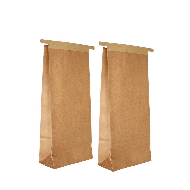 Custom Printed Eco Friendly Compostable Cooler Tin Tie Bag Thermal Delivery Insulated Kraft Paper Food Packaging 1000pcs CN;GUA