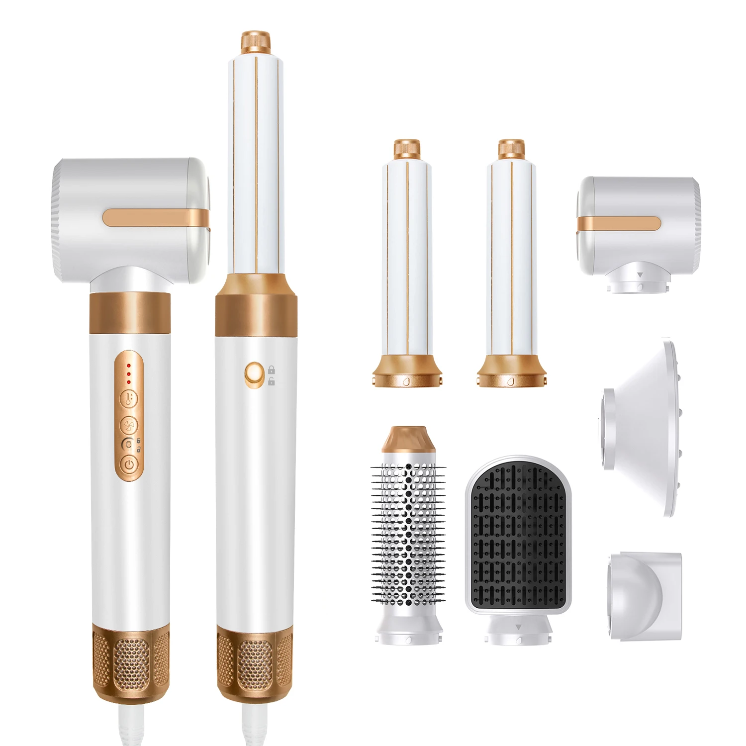 Электрическая щетка для укладки волос 7 в 1