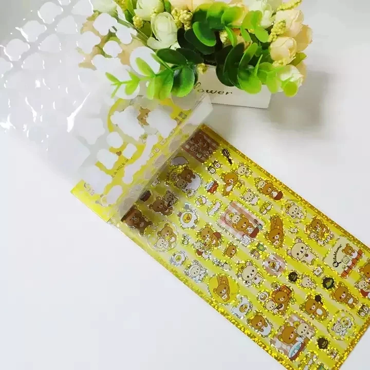 Bling 3D Stickers For Kids & Toddlers Cartoon Puffy Stickers Variety Sheets In Pack For Scrapbook