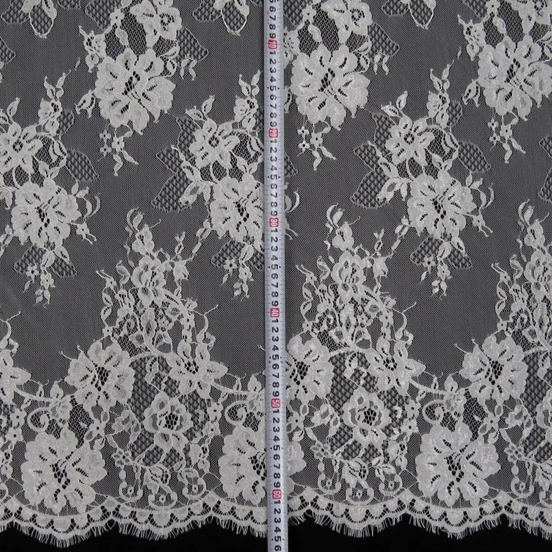 Good quality 2019 New design popular Chantilly french lace fabric