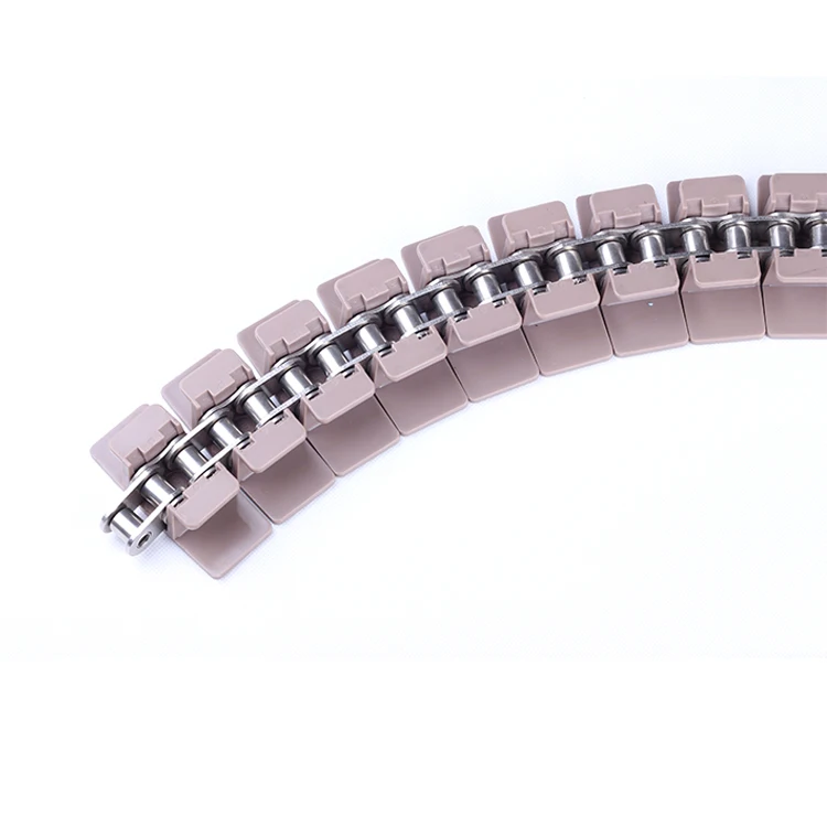 1873TAB Series side flexing top conveyor chain with roller chain