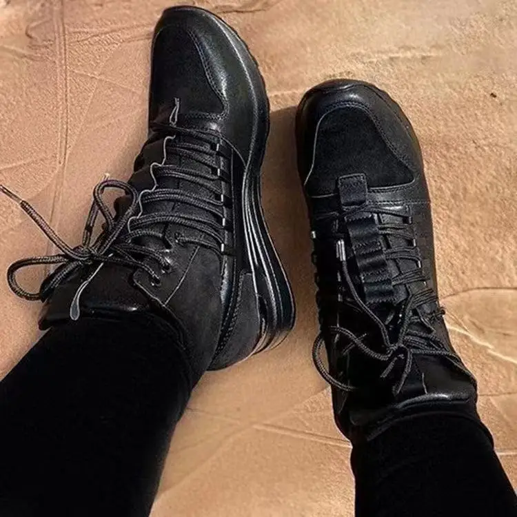 New arrival hot sale winter suede ankle boots women warm leather platform short boots