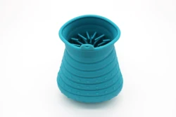 Multi-function Soft Silicone  Pet Paw Massage Brush Dog Cat Foot Cleaner Washing Cup