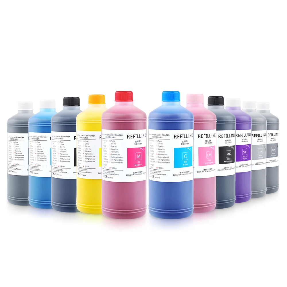 MWEI 1000ML Pigment Ink For Epson P7580/P9580/P7500/P9500 Printer 12 COLOR