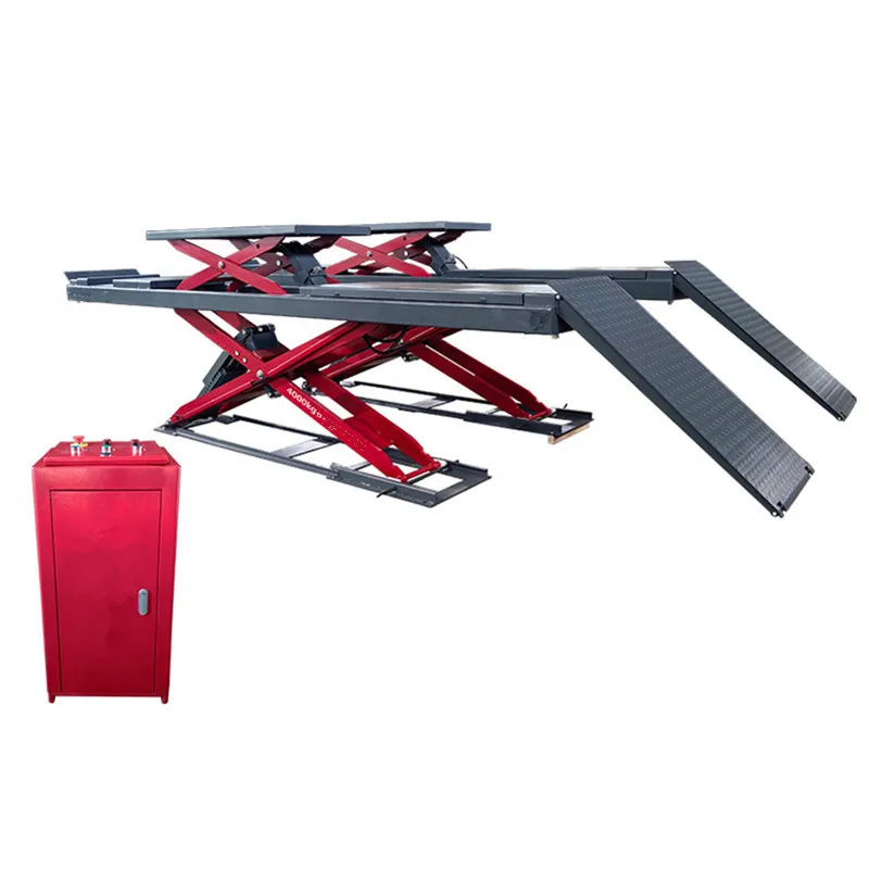 Portable Hydraulic Scissor Car Two Post  Auto Lift
