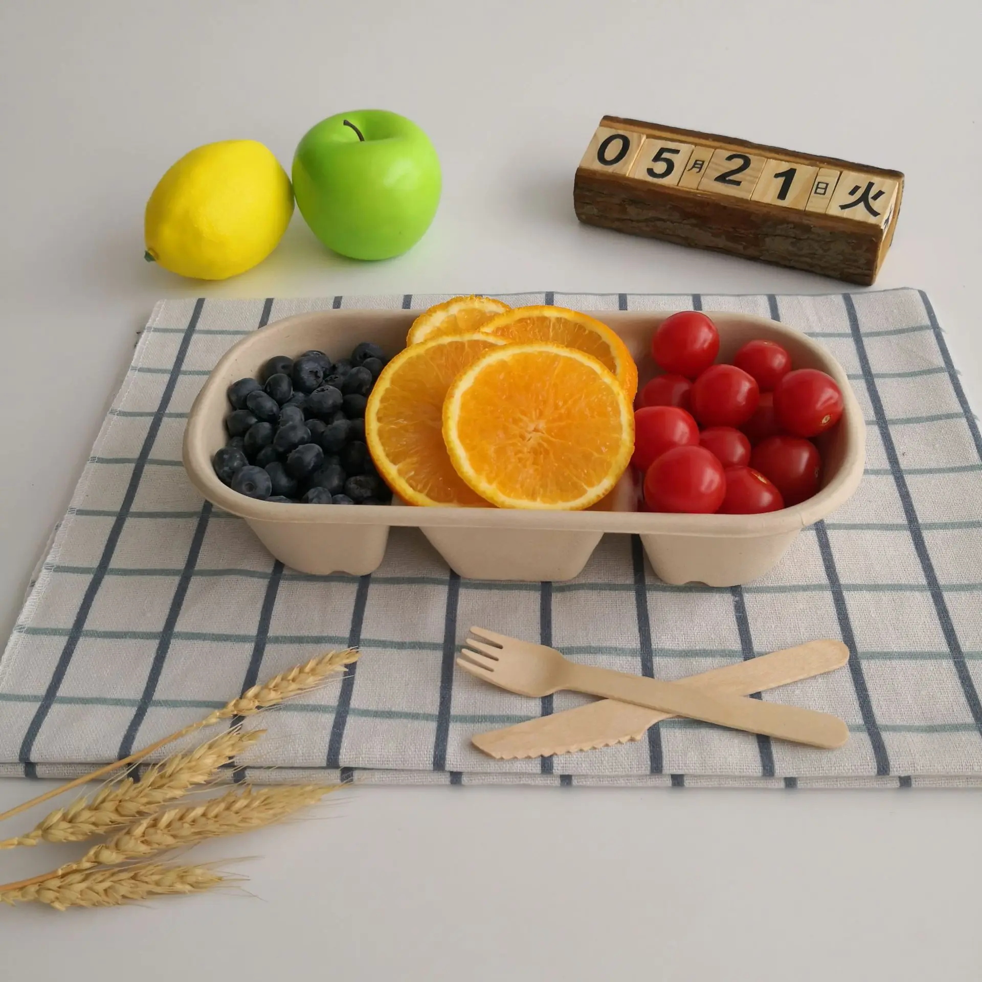 Продажа Gainyo, биоразлагаемый Ланч-бокс для еды