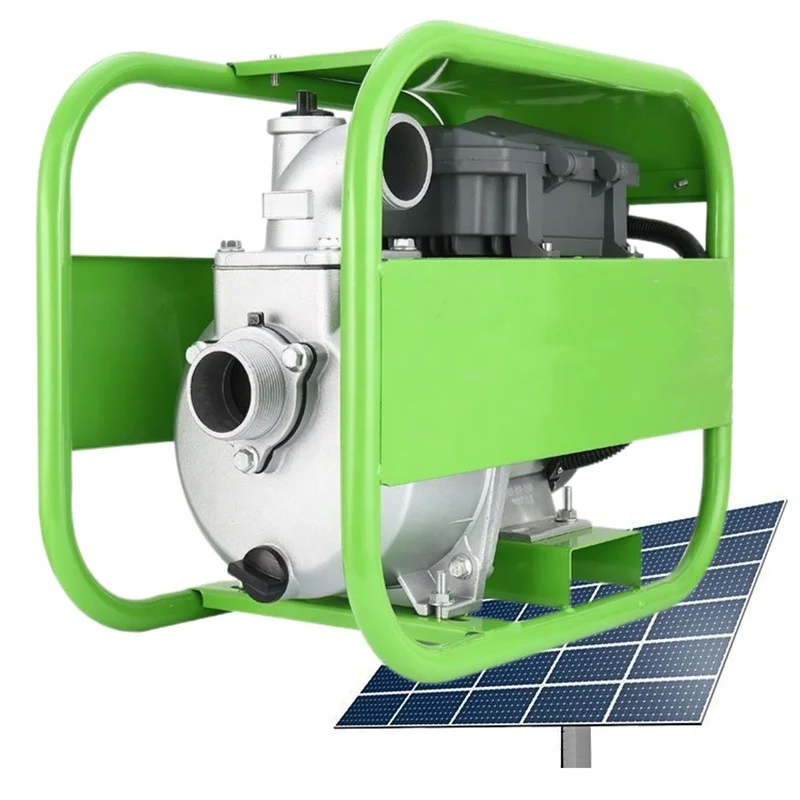 Wholesale large flow agricultural irrigation solar land pump DC brushless 48V72V110V self priming pump surface pump