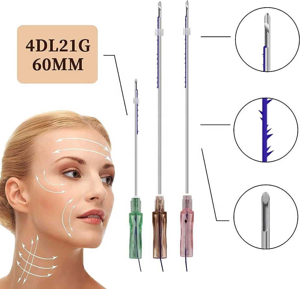 REJEON PDO Cog Threads V line for nose eyes lifting pdo mono thread mini 4D 6D