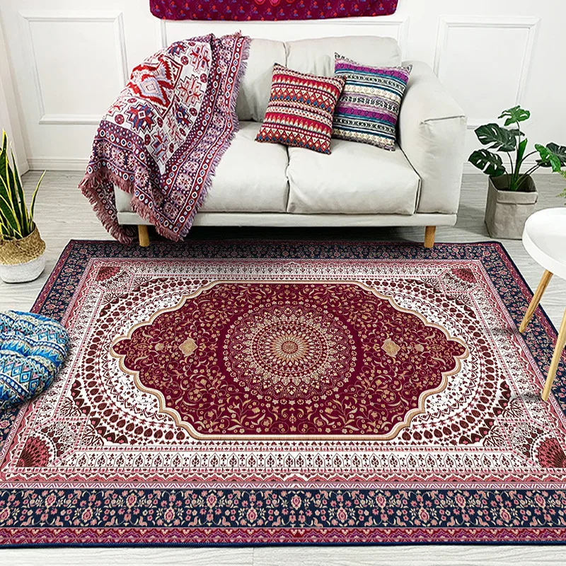 Crystal Velvet Turkis Style Carpet Rug Living Room Carpets and rugs Turkey Carpet Living Room