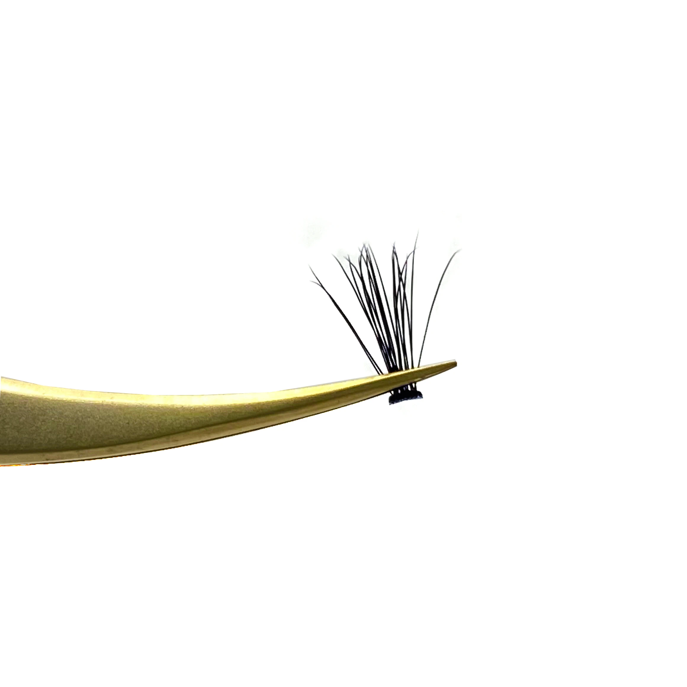 20d Fan Lashes Heat Bonded Premade Lashes With Own Branding Customized Lash Packaging Fluffy Premade Faneyelashes Extension