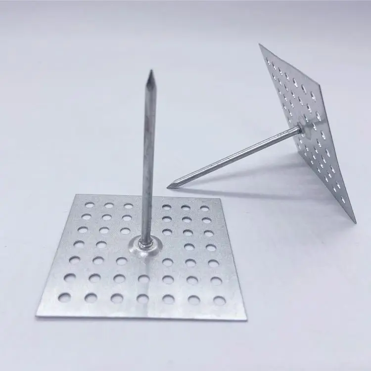 All Kinds Of Support Hanger spindle Metal Insulation Pin Fasteners Fixing glass Wool plate