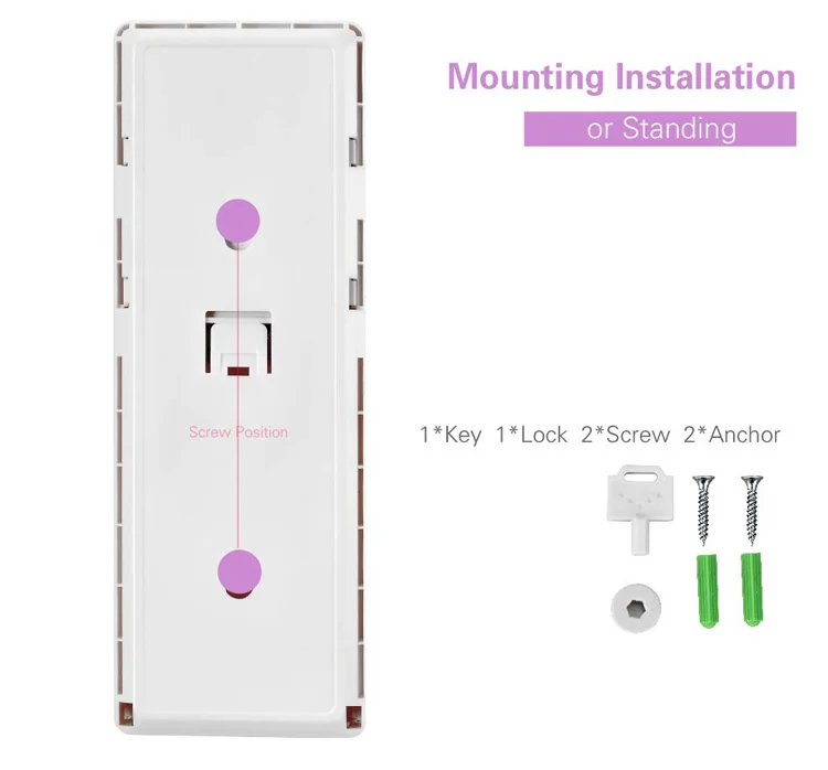 Bathroom Wall Mounted Automatic LCD Air Freshener Dispenser Battery Operated Perfume Fragrance Spray Aerosol Dispenser
