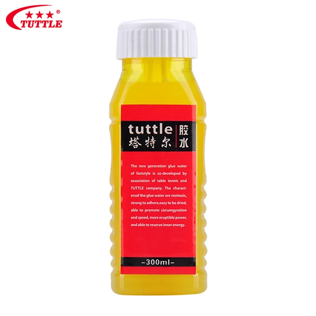 
TUTTLE 300ml Organic glue water Table Tennis racket Special-purpose Sticky beat gluewater Rubber adhesive 