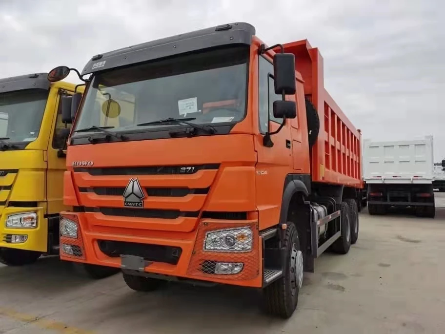 sinotruck HOWO 6X4 Second Hand Used or or New Dump Truck Tractor and Trailer for Sale Diesel  Dimensions Wheel Vehicle  GHANA