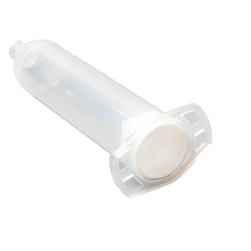 Dispensing Plastic Barrels Syringe Dental U Type Liquid Glue Dispenser Cylinder With Piston