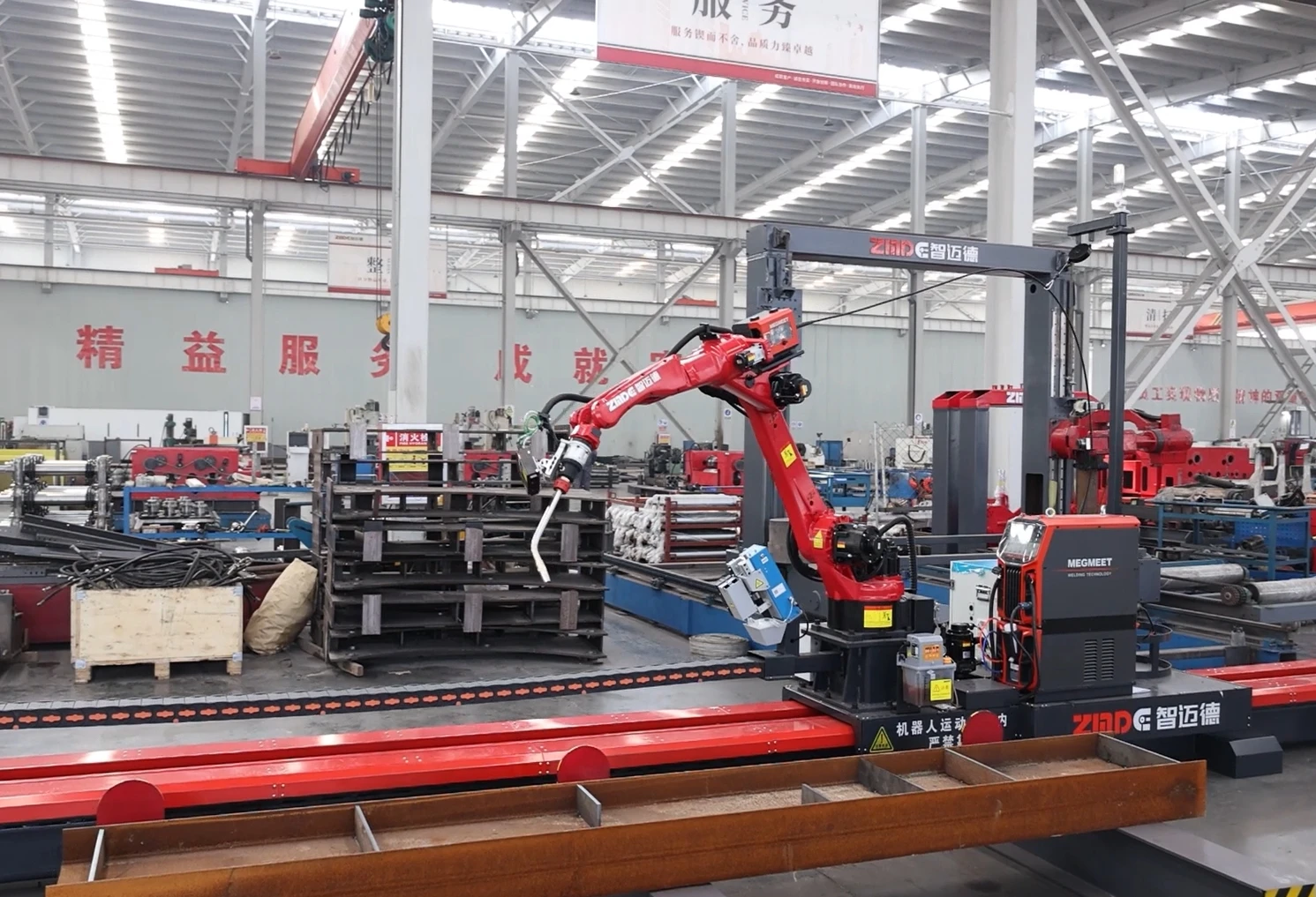 ZMDE Six Arm Welding Stations Portable Welding Robot 6 Axis Welding Robot Arm