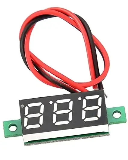 Mini 0.28 inch 0.28' 3 bits DC 0-100v Digital Red /blue/green LED Display Panel Voltage Meter Voltmeter tester