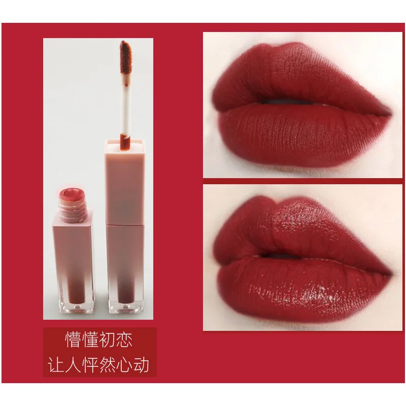 unisex no logo lipstick  waterproof lipstick  mousse lip gloss