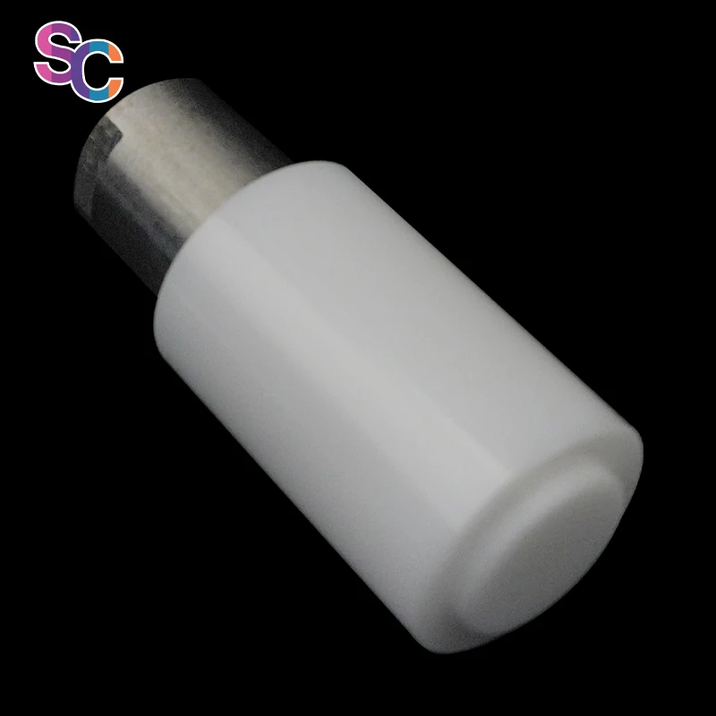 High polish wear-resistant zirconia ceramic ball valve sleeve zirconium oxide parts