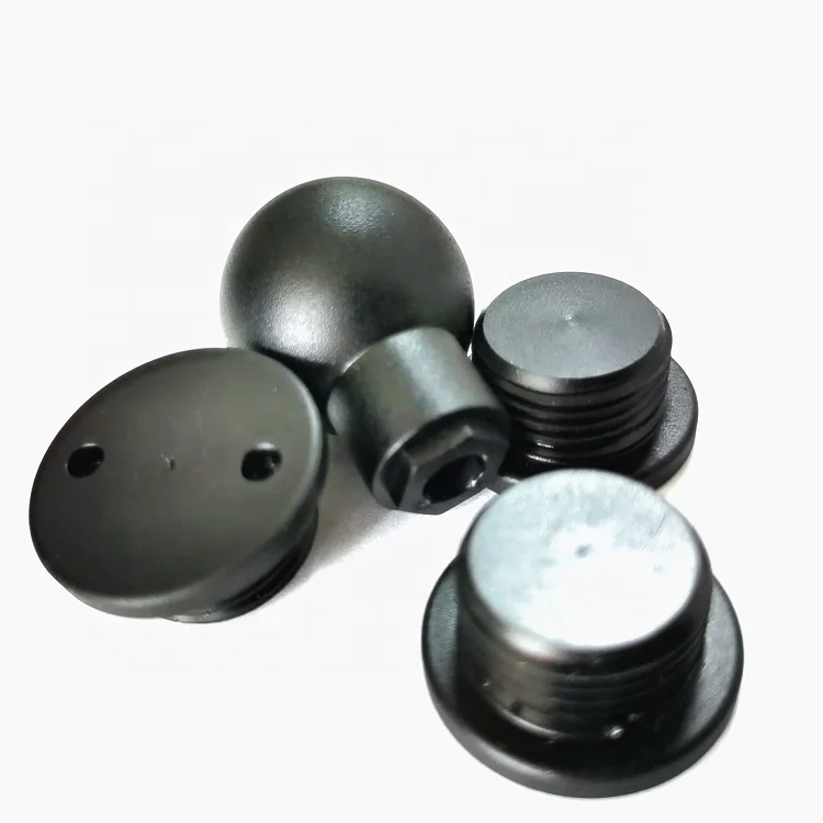 High Quality Black POM PET Delrin Acetal Plug Custom CNC Milling & Turning Rapid Prototyping Services for Plastic Parts