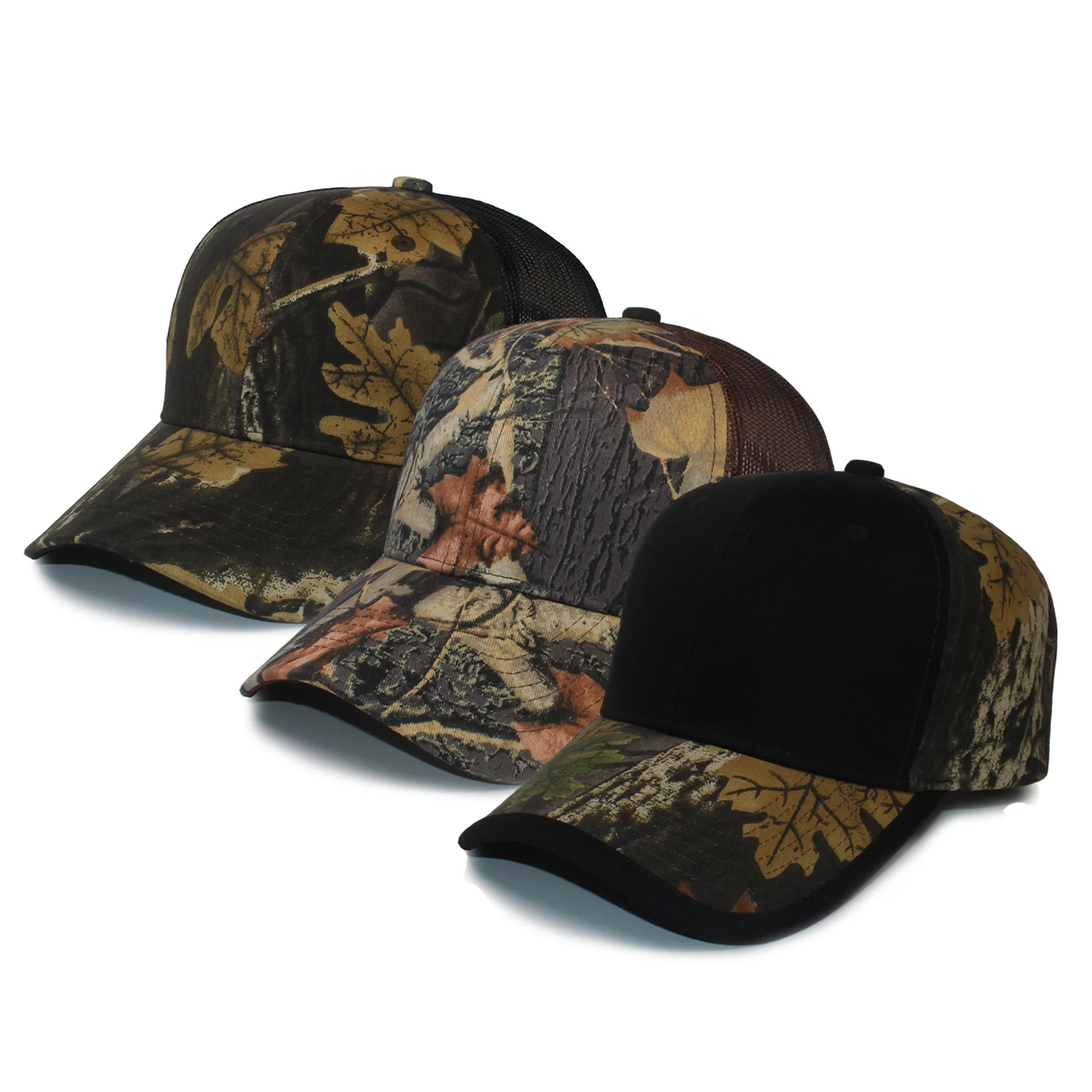 Outdoor Camo Hat Baseball Cap Men Fishing Cap Jungle Hunting Camouflage Hat Airsoft Tactical Hiking Hats