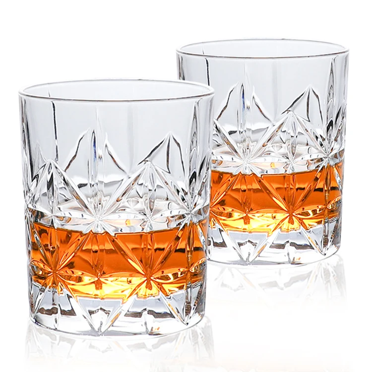 Wholesale Luxury Creative Unique Customised Crystal Whiskey Wine Glass Small Drinking Glass For Whiskey Drinking IWIN Factory