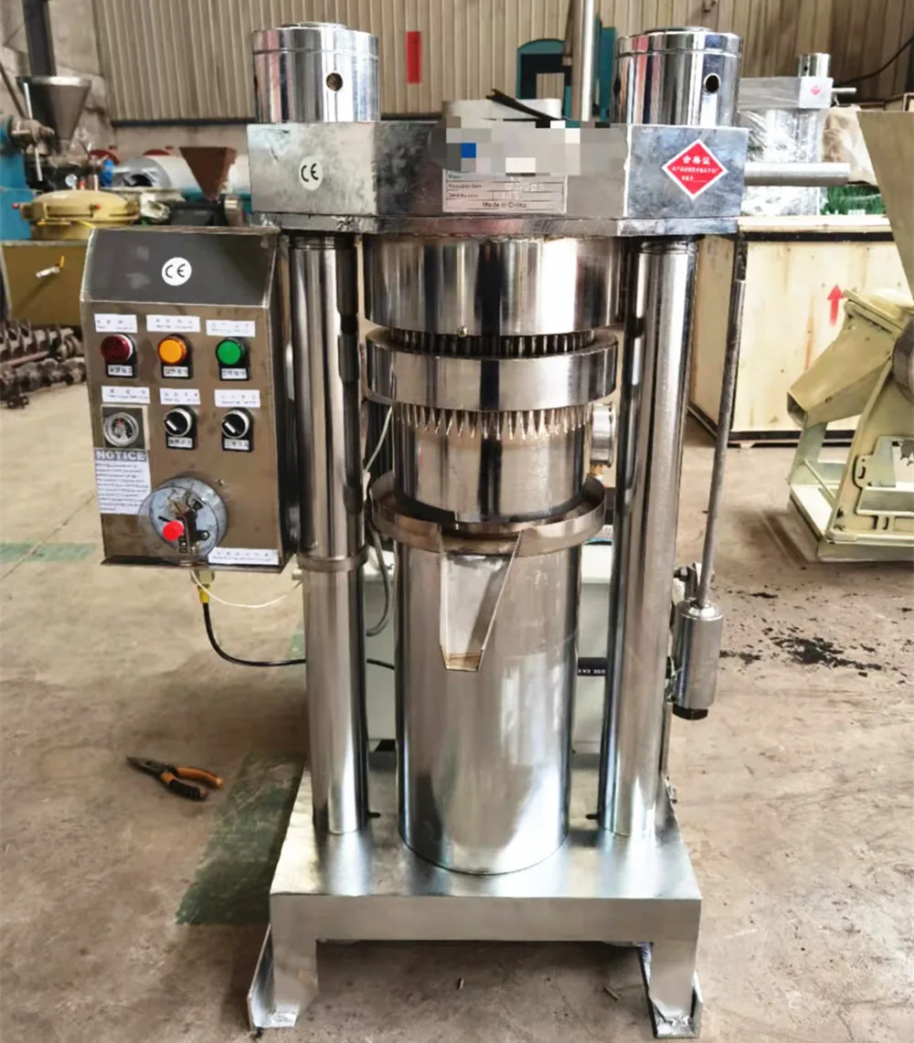 Semi-automatic Oil Pressers For Manufacturing Plant/Stainless Steel Hydraulic Oil Press