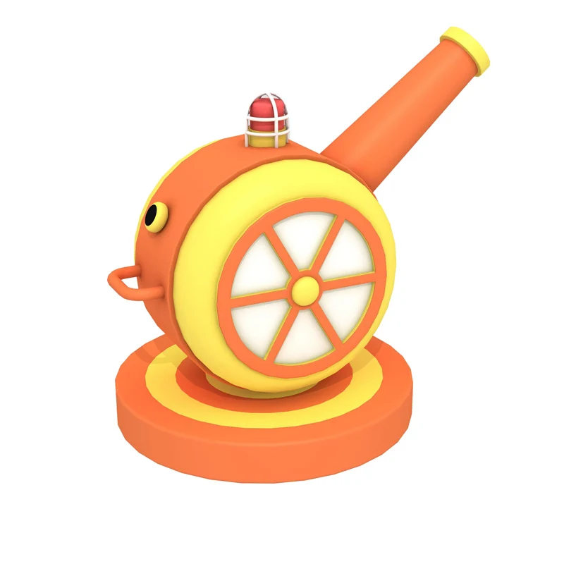 Interesting Kids Toddler Ball Shooter Playground Amusement Kids Blower Playground Gun Play Ball Blaster Air Blower Ball Cannons