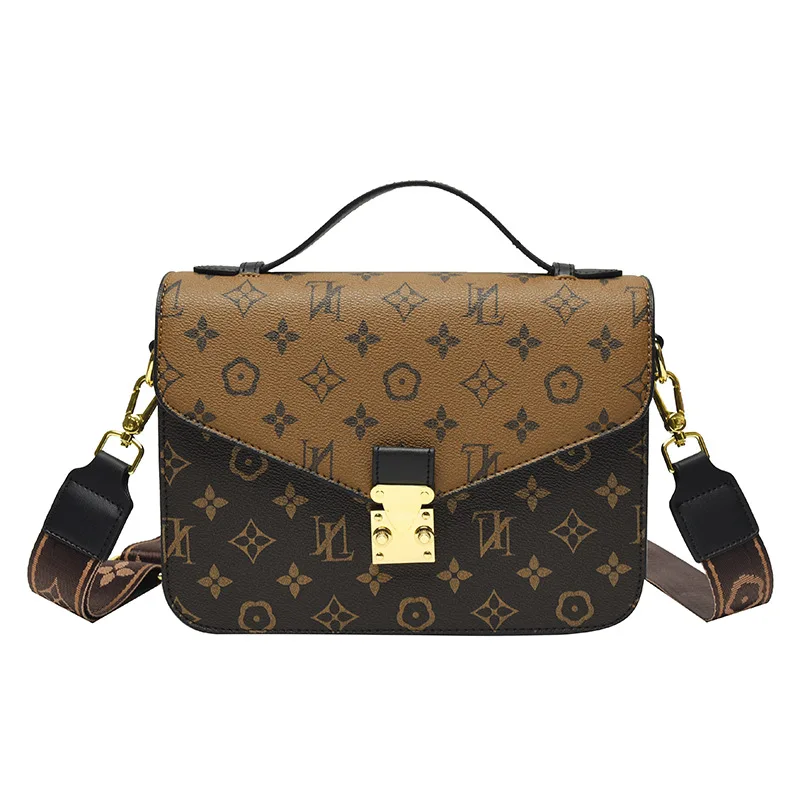 Лидер продаж 2023, сумка для конфет, модная сумка на одно плечо с трендовым принтом, роскошная Брендовая женская сумка с цепочкой