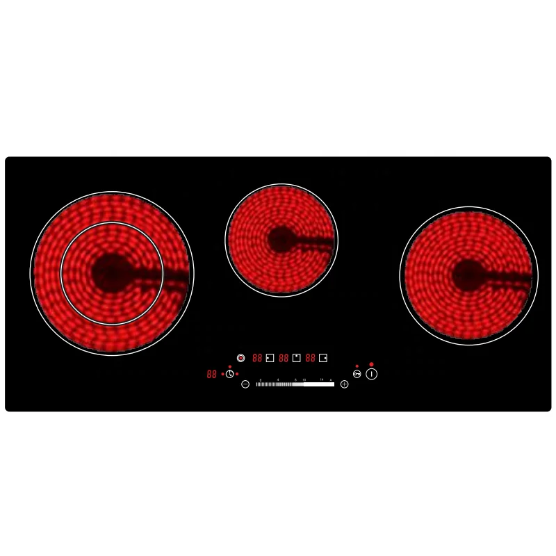 Customized Household Induction Stove 4500w 3 Burners Cooker Induction Hob